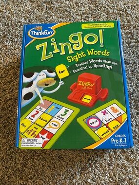 ThinkFun Zingo! Sight Words Game